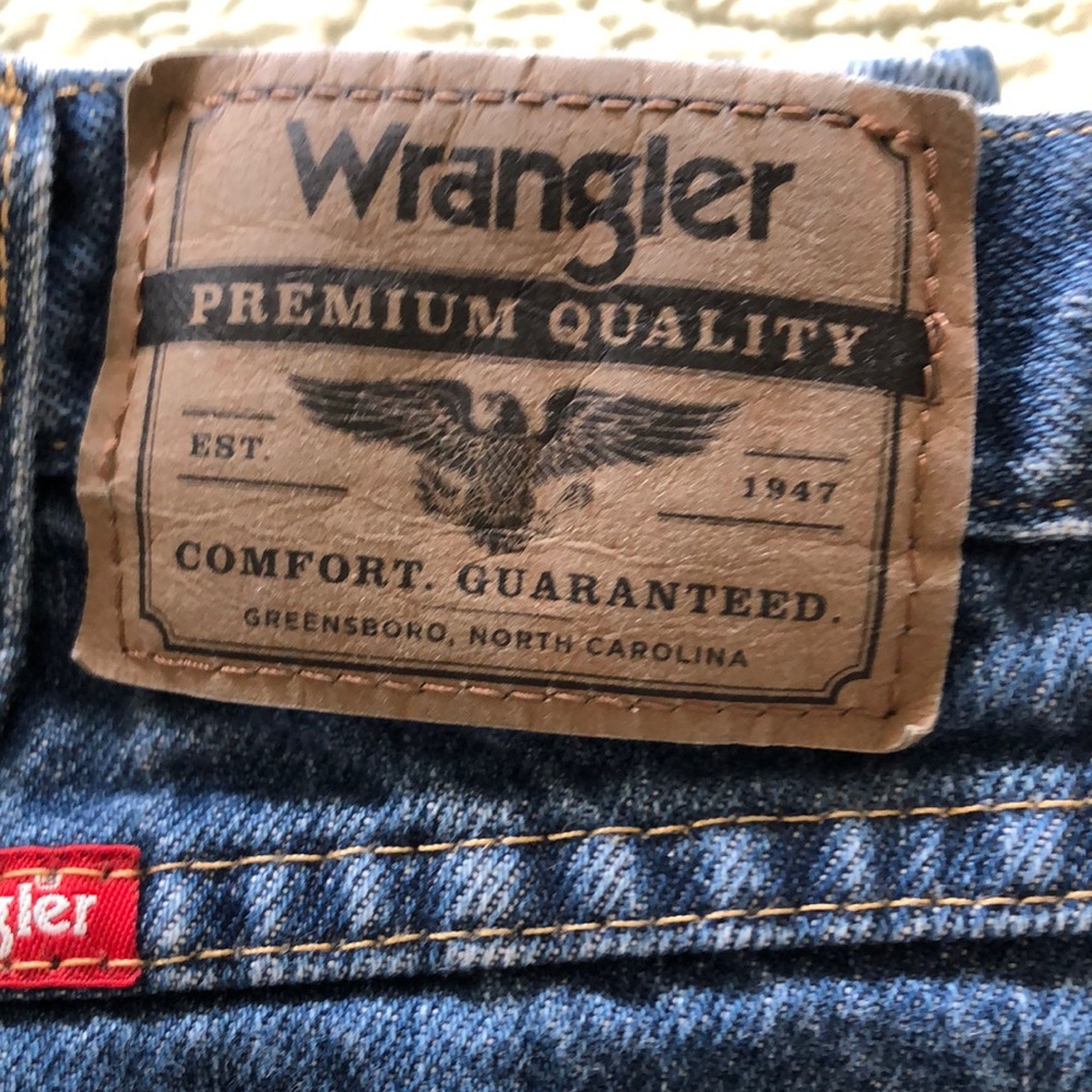 Wrangler men’s jeans.